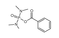 benzoic acid-(tetramethyl-diamidophosphoric acid )-anhydride Structure