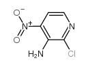 2-chloro-4-nitropyridin-3-amine结构式