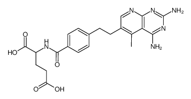 5-methyl-5,10-dideazaaminopterin结构式