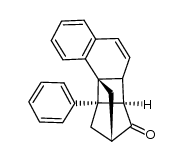 7,8-benzo-10-phenyltetracyclo[7.2.1.03,10.04,9]dodeca-5,7-dien-2-one结构式