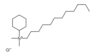 cyclohexyl-dodecyl-dimethylazanium,chloride结构式