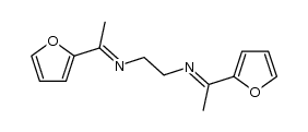 N,N1-bis[1-(2-furyl)ethylidene]ethylenediamine结构式