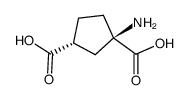 (1r,3r)-1-aminocyclopentane-1,3-dicarboxylic acid图片