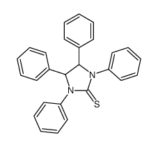1,3,4,5-tetraphenylimidazolidine-2-thione Structure