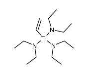 tris(diethylamino)(vinyl)titanium Structure