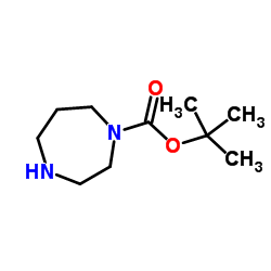 1-Boc-高哌嗪结构式