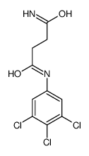 N'-(3,4,5-trichlorophenyl)butanediamide结构式