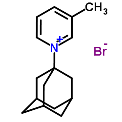 1-(Adamantan-1-yl)-3-methylpyridinium bromide Structure