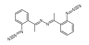 2-azidoacetophenone azine Structure