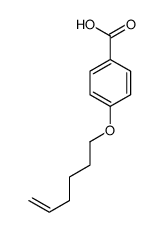 4-hex-5-enoxybenzoic acid Structure