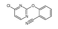 2-(2-CYANOPHENOXY)-4-CHLOROPYRIMIDINE结构式