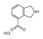 4-Nitro-2,3-dihydro-1H-isoindole hydrochloride Structure