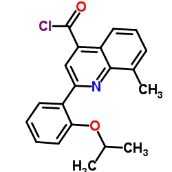 2-(2-Isopropoxyphenyl)-8-methyl-4-quinolinecarbonyl chloride图片