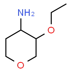 3-ethoxyoxan-4-amine Structure