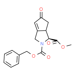 (1S)-2-benzyl 1-methyl 5-oxo-3,5,6,6a-tetrahydrocyclopenta[c]pyrrole-1,2(1H)-dicarboxylate picture