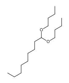 1,1-dibutoxynonane Structure