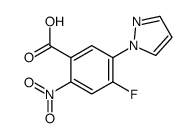 4-Fluoro-5-(1-pyrazolyl)-2-nitrobenzoic Acid picture