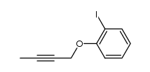 1-(but-2-ynyloxy)-2-iodobenzene结构式