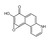 syn-Benzo(f)quinoline-7,8-diol-9,10-epoxide结构式