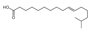 15-methylhexadec-10-enoic acid Structure