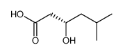 (3S)-3-hydroxy-5-methylhexanoic acid结构式