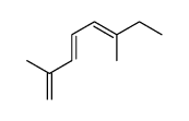 2,6-dimethylocta-1,3,5-triene Structure