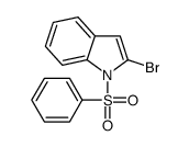 1-(benzenesulfonyl)-2-bromoindole Structure