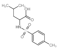 N-Ts-Leu-OH structure