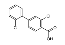 2',3-Dichloro-[1,1'-biphenyl]-4-carboxylic acid structure