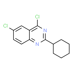 4,6-Dichloro-2-cyclohexylquinazoline Structure