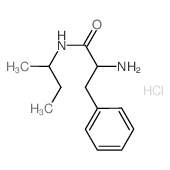 2-Amino-N-(sec-butyl)-3-phenylpropanamide hydrochloride Structure