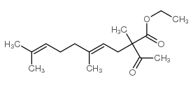 4,8-Decadienoic acid, 2-acetyl-2,5,9-trimethyl-, ethyl ester, (E)- picture