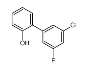 2-(3-chloro-5-fluorophenyl)phenol结构式