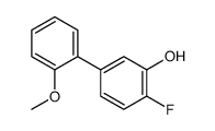 2-fluoro-5-(2-methoxyphenyl)phenol结构式