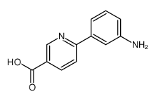 6-(3-aminophenyl)pyridine-3-carboxylic acid Structure