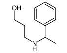 3-[(1-phenylethyl)amino]propan-1-ol structure