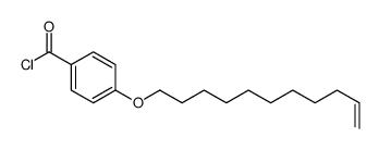 4-undec-10-enoxybenzoyl chloride结构式