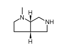 (3aS,6aS)-1-甲基六氢吡咯并[3,4-b]吡咯结构式