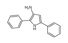 2,5-diphenyl-1H-pyrrol-3-amine结构式