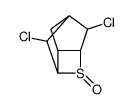 3,5-Dichloro-8-thiatricyclo(2.2.1.1(sup 2,6))octane oxide结构式