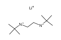 monolithium mono(ethane-1,2-diylbis(tert-butylamide)) Structure