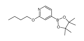 2-Butoxy-4-(4,4,5,5-tetramethyl-1,3,2-dioxaborolan-2-yl)pyridine picture