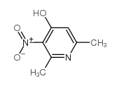 2,6-二甲基-3-硝基吡啶-4-醇结构式