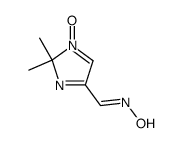 4-((hydroxyimino)methyl)-2,2-dimethyl-2H-imidazole 1-oxide结构式