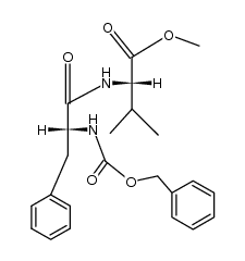 CARBOBENZYLOXY-L-PHENYLALANYL-L-VALINE METHYL ESTER结构式