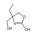 4-ethyl-4-(hydroxymethyl)-1,3-oxazolidin-2-one Structure