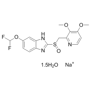 泮托拉唑钠水合物结构式