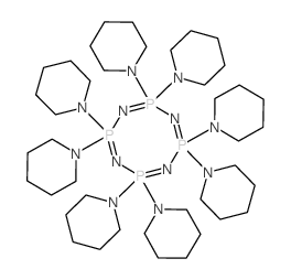 1,3,5,7,2,4,6,8-Tetrazatetraphosphocine,2,2,4,4,6,6,8,8-octahydro-2,2,4,4,6,6,8,8-octa-1-piperidinyl- (9CI)结构式