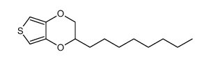 2-octyl-2,3-dihydrothieno[3,4-b][1,4]dioxine结构式