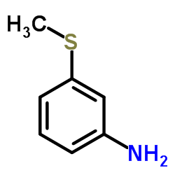 3-(Methylmercapto)aniline structure